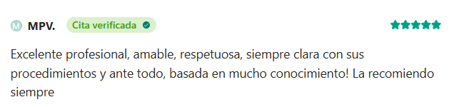 Testimonio paciente