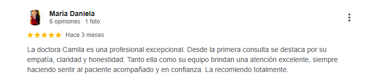 Testimonio paciente